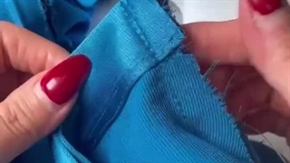 ویدئو آموزش نحوه اتصال یقه به سجاف مخفی