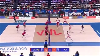 خلاصه دیدار کانادا 1 _ لهستان 3 - هفته اول رقابتهای لیگ ملتهای والیبال 2024