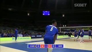 خلاصه دیدار کوبا 3 _ آلمان 1 - هفته اول رقابتهای لیگ ملتهای والیبال 2024