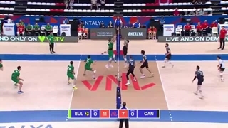 خلاصه دیدار بلغارستان 0 _ کانادا 3 - هفته اول رقابتهای لیگ ملتهای والیبال 2024