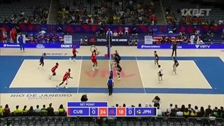 خلاصه دیدار کوبا 2 _ ژاپن 3 - هفته اول رقابتهای لیگ ملتهای والیبال 2024