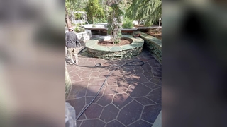 اجرای سنگ لاشه سنگ مالون رشیدی در تهران دماوند