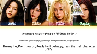 لیریک آهنگ Live My Life از گروه AESPA
