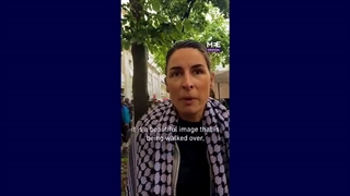 اعتراضات حامیان فلسطین در پاریس برای ششمین روز متوالی ادامه دارد !!