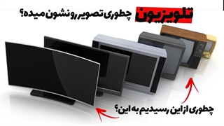 تلویزیون و مانیتور چطوری کار می‌کنه؟  تاریخچه و انواع صفحه نمایش