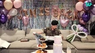 لایو جین (BTS) بعد از اتمام سربازی (در ویورس)  همراه زیرنویس فارسی آنلاین♡♡ کپ.