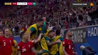 تعویض طلایی! گل چیکو کونسیسائو به جمهوری چک (پرتغال 2-1 جمهوری چک)