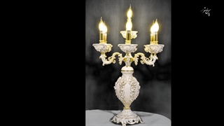 شمعدان برنزی پارس لوستر فراهانی کد 910281