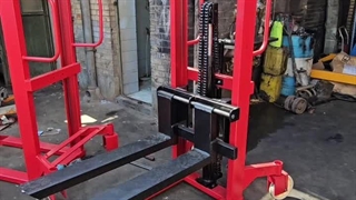 استاکر دستی ناودونی 09121482996 شرکت آسیا یدک بدنه سنگین تناژ بالابری 700 و 1500 کیلوگرم با گارانتی قیمت همکار