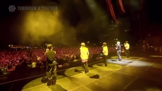 اجرای آهنگ های Farewell Neverland و Blue Spring از TXT در فستیوال موسیقی لولاپالوزا 2023