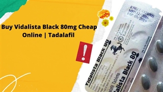 Buy Vidalista Black 80mg Cheap Online | Tadalafil