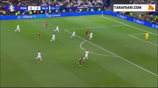 کریستیانو رونالدو و از دست دادن موقعیت بسیار خوب گلزنی مقابل اسلوونی (پرتغال 0-0 اسلوونی)