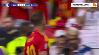 گل دنی اولمو به آلمان (اسپانیا 1-0 آلمان)