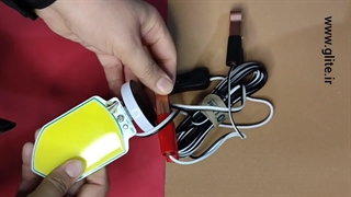 پروژکتور آهنربایی کمپینگ 12 ولت لایت 360 (TM-20 COB)