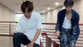 آپدیت تیک تاک blitzers_officialاجرای چالش super powers با wooju به همراه راکی