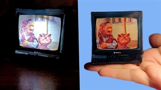 آموزش ساخت تلویزیون مینیاتوری