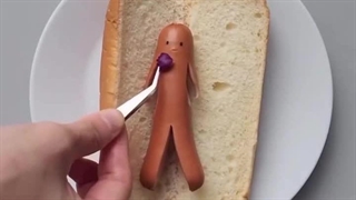 اگه مامان و باباها اجازه بدن بچه ها با غذاشون بازی کنن - اثر هنری با غذا