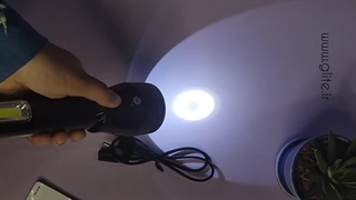 چراغ قوه دستی شارژی دی پی DP- 9168