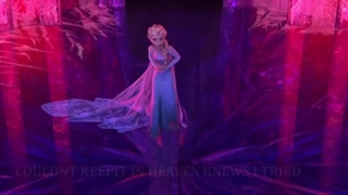 ادیت از انیمیشن Frozen