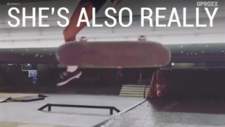 حرفه ای ترین اسکیت برد سوار دختر دنیا