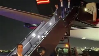 اولین ویدیو از دونالد ترامپ بعد از مرخص شدن از بیمارستان