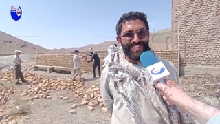 فعالیت 120 نفر از گروه جهادی از 14 تیرماه الی 24 تیرماه در شهرستان خوسف