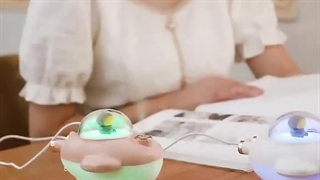 دستگاه بخور سرد و چراغ خواب فضاپیما و آدم فضایی 220میل H₂O Humidifier Airplane Air