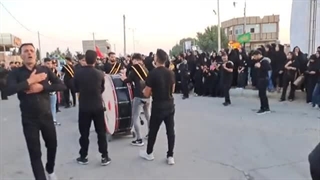 هیئت حضرت ابوالفضل(ع) مسجدالهادی زفره  عصرتاسوعای١۴٠٣