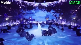 اجرای پرفورمنس BTS Black Swan در مراسم MMA2020