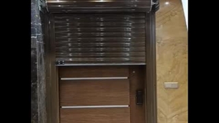 درب اتوماتیک کرکره ای در اصفهان ،درب رولاپ برقی با تیغه لوکس