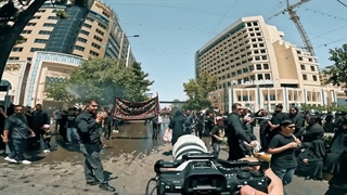 تصاویر عاشورایی حرم مطهر رضوی - محرم 1403