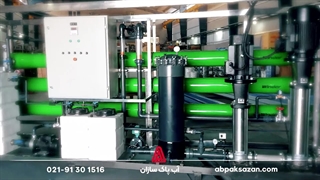 قطعات دستگاه تصفیه آب نیمه دریایی