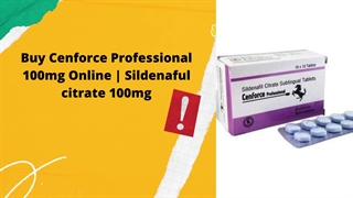Buy Cenforce Professional 100mg Online  | Sildenaful citrate 100mg