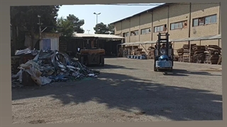 بارگیری برش رول به رول ورق استیل