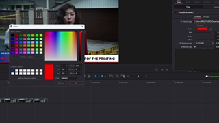 فیلم آموزش News Titles Davinci Resolve Template