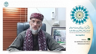 دکتر صاحبزاده ابوالخیر زبیر رئیس شورای همبستگی ملی پاکستان